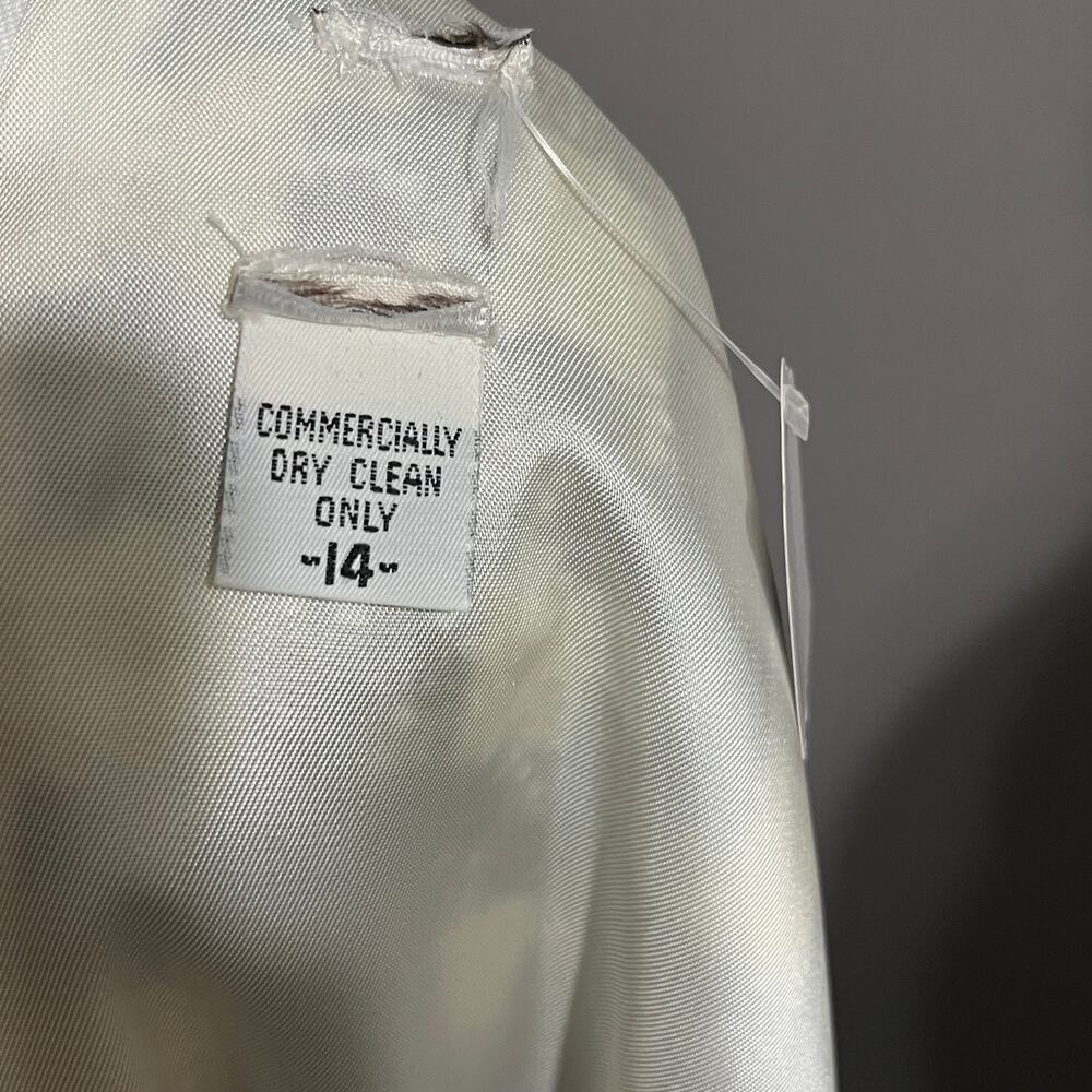 SOLD❌❌Vintage Houndstooth Tweed Houndstooth Print Dress Sz-10/12 (Large) - Picture 9 of 10